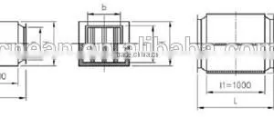 Rectangular Vent Muffler for HVAC With High Quality thumbnail-1