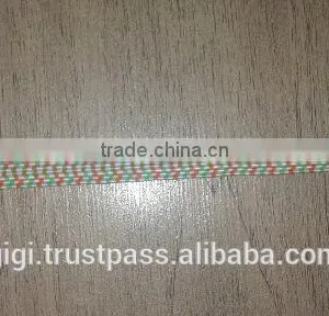 Colored Braid Elastic / Multi-Color Knitted Elastic Braid thumbnail-5