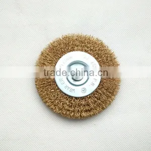 DIY-Wheel Brushes With Shank, Diameter 100mm or 4" thumbnail-1