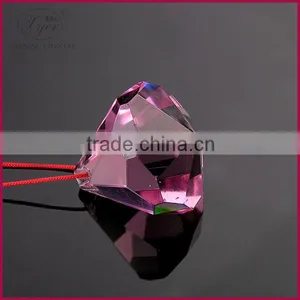 40mm Pink Crystal Chandelier Ball thumbnail-1