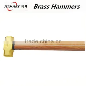 Brass Hammer Sledge Wooden Handle Bronze Hammers thumbnail-1