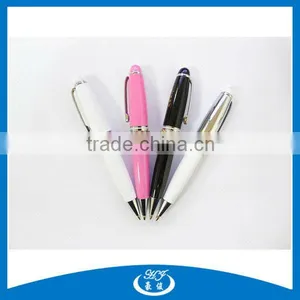Mini Multicolor Middle Ring Capped Crystal Ball Pen thumbnail-1