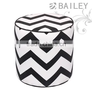 Moroccan Home Furniture Leather Ottoman Stool thumbnail-1