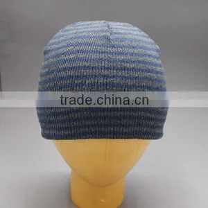 PLAIN STRIP BEANIE thumbnail-1