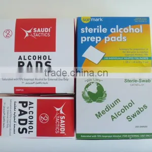 Folding Paper Alcohol Prep Pads Case Box thumbnail-4