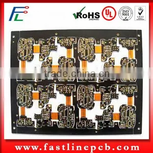 High Quality Rigid Flex Printed Circuit Boards With Immension Gold Surface Treatment thumbnail-1