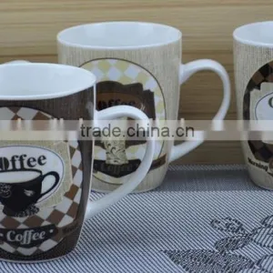 11OZ Love Forever Design Full Decal Print Coffee Cups, Shiny Surface Porcelain Mug, KL5004-11022 thumbnail-6