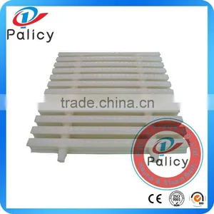 ABS PP Curved Swimming Pool Overflow Gutter Pool Grating thumbnail-1