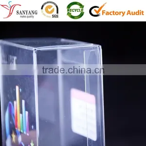 Clear PVC/PP Packaging Box Electrical Transparent PVC Box for Gift Cosmetic Electronics thumbnail-4