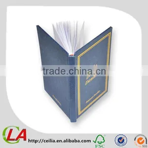 Grey Board + C2S Art Paper Lock Line Binding Hard Cover Book thumbnail-2