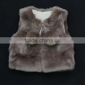 Girls Winter Coat Vest Whole Sale thumbnail-2