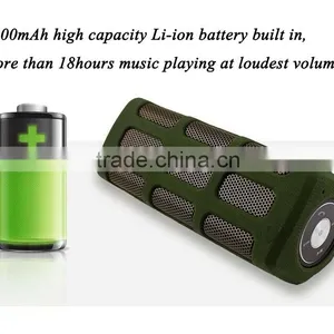 2014 New Outdoor Waterproof Bluetooth Speaker Compact Wireless Speaker With Power Bank 7000mAh thumbnail-6