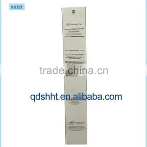 Customized Hair Extension Box With Clear Window and Plastic Hook thumbnail-5