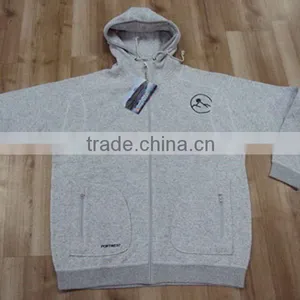 Men's Melange Fleece Jacket thumbnail-1