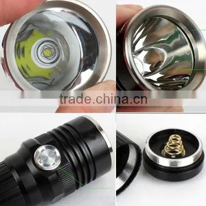 F22 High Brightness Rechargeable High Power Led Torch Light Tactical Flashlight thumbnail-5