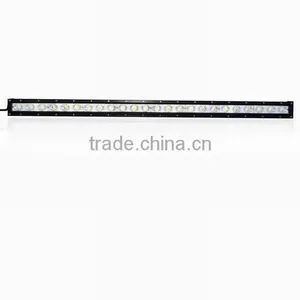Single Row 120w Slimline Led Emergency Light Strip Bar Waterproof With Sliding Bracket for 4x4 Offroad Cars thumbnail-3