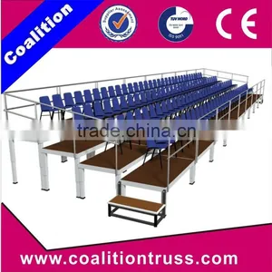 Indoor Outdoor Gym Bleachers ,retractable Stadium Bleacher Seats Bleacher Chairs Quality Choice thumbnail-6