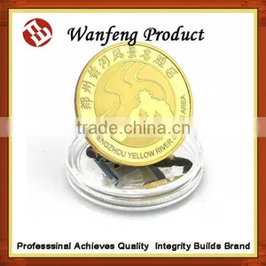 Custom Gold Challenge Antique Copper Coin thumbnail-4