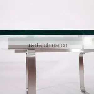 Home Furniture Office Furniture Glass Office Table Coffee Table thumbnail-5