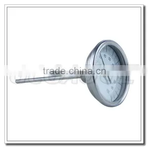 3Inch All Stainless Steel Hermetically Sealed External Calibrator Bimetal Thermometer for Outlet Solar Collector thumbnail-4