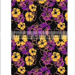Purple Pattern Cut and Loop Pile Broadloom Carpet for Hotel thumbnail-5