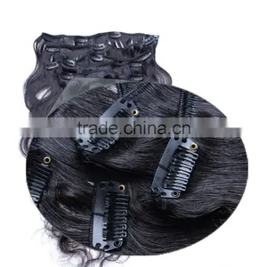 Brazilian Remy Hair Clip in Hair Extension Brazilian Hair Extension Quality Choice thumbnail-3