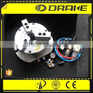 Through-hole Hydraulic 3 Jaw Vertical Oil Operated Lathe Chuck Used for Cnc Machine thumbnail-4