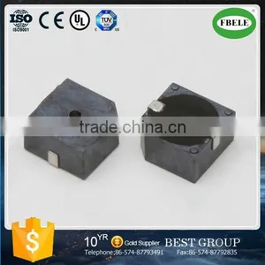 SMT9650 10mm 5V Square SMD Piezoelectric Internal Driver Buzzer With Top Hole (FBELE) thumbnail-1