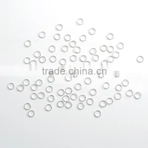 Silver 6mm Open Jump Rings Charm Connector Bracelet/Necklace Jewelry Findings thumbnail-1