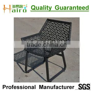 Aluminum Mesh and Plastic Outdoor Chairs thumbnail-3