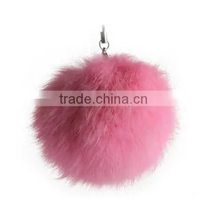 Fluffy Ball Keychain thumbnail-3