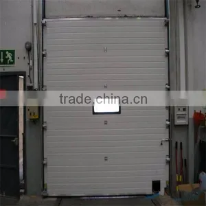 Lifting Industrial Overhead Sectional Door For Warehouse thumbnail-5