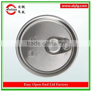 Newest Design Full Aperture Style Aluminum Milk Powder Easy Open Peel Off End thumbnail-4
