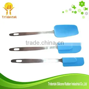 BBQTool Kitchen Helper Silicone Spatula With Stainless Steel Handle thumbnail-1