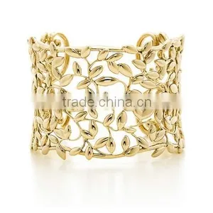 Stainless Steel Newest Style for Olive Leaf Design Bracelet thumbnail-5