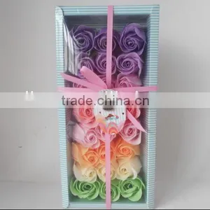 Artificial Bouquet Rose Soap Flower thumbnail-1