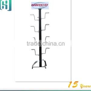 Indoor Metal Wholesale Motorcycle Safety Helmet Display Rack HSX-S0308 thumbnail-2