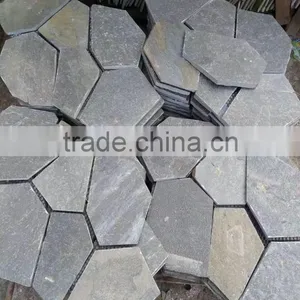 Cheap Flagstone With Mesh Backing for Indoor Flooring thumbnail-1