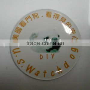Customized PU Epoxy Resin Domed Label thumbnail-1