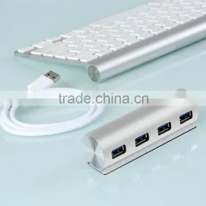 Hi-Speed Aluminum 4 Port Usb 3.0 Hub With Led Light From Usb Por Hub Suppliers thumbnail-2