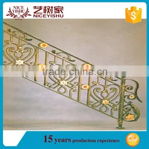 Outdoor Wrought Iron Balusters, Used Wroght Iron Stair Railing for Sale thumbnail-4