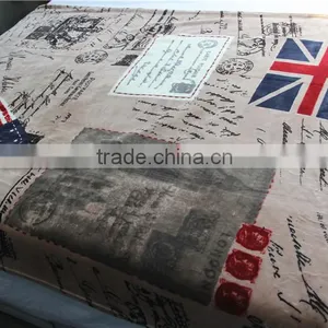 Manufactory Walmart Muslin Swaddle China Home Textile China Supplier Flag Fleece Blanket thumbnail-6