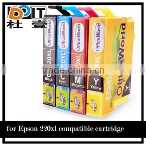 New Chip Products T2201-T2204 T220XL1-T220XL4 Compatible Cartridge With Chip for Epson WF-2630 WF-2650 WF-2660 thumbnail-1