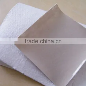 Two Layer Black Pond Liner Waterproof Plastic Sheet With No-woven Fabric HDPE Geomembrane thumbnail-1