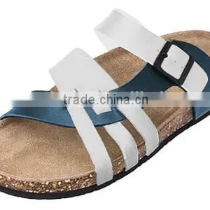 New Design Slippers,hot Sale Slippers, PU Cork Sole Slippers thumbnail-6
