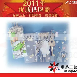 Welcomed Customized Pvc Key Bag With Clear Printing thumbnail-1