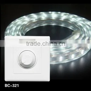Adjustable Brightness Light Switch Dimmer Controller DC12V 6A 72W for Led Strip Light thumbnail-1