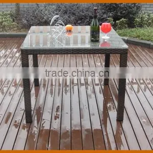 Rattan Dining Table Chair Set thumbnail-1