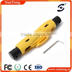 Networking Tools Coaxial Cable Wire Stripping Stripper Cutter Stripper for RG6,RG59,RG11 Cable thumbnail-1