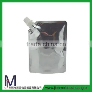 Custom Print Stand up Pouch With Spout for Juice Milk Packaging thumbnail-2